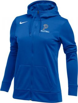 Nike Women's Therma All-Time Hoody Full Zip Royal  Medium